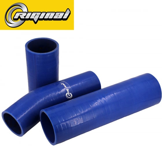 Изображение товара Патрубки радиатора для а/м КАМАЗ 5320 (кт. 3 шт.) силикон Riginal RG5320-1303000-sil