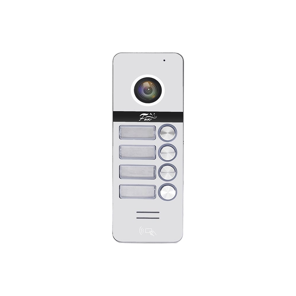 Изображение товара Вызывная видеопанель FOX 1080p FX-CP80S с считывателем Mifare и металлическим корпусом