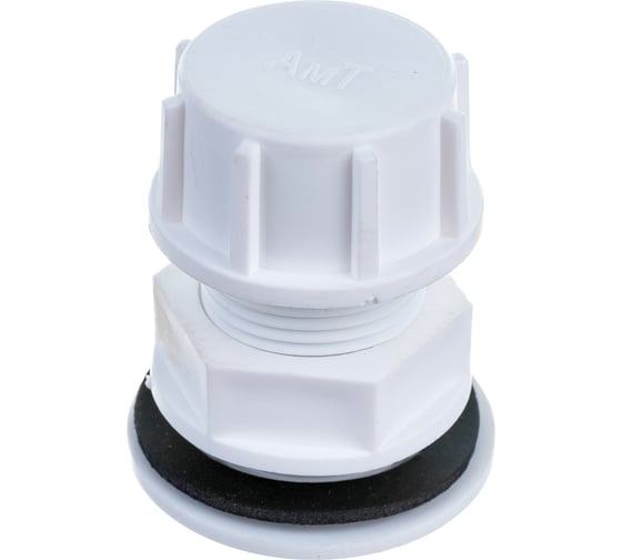 Изображение товара Штуцер, врезка в бак (емкость), с прокладкой 3/4 пластик MasterProf MP-У ИС.130838