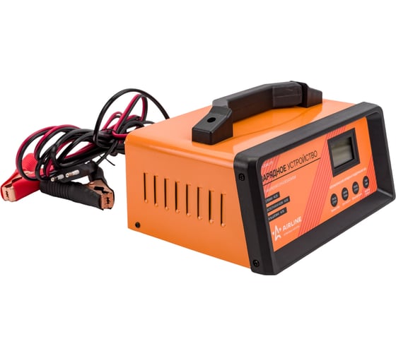Изображение товара Автоматическое импульсное зарядное устройство Airline с LCD дисплеем 5/10/15/20А 12В ACH-20AU-09