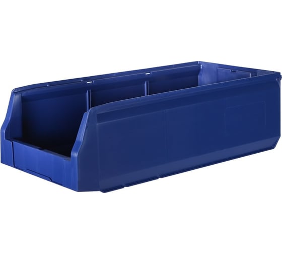 Изображение товара Складской лоток 500х225х150 Пластик Система, синий 12.405.1