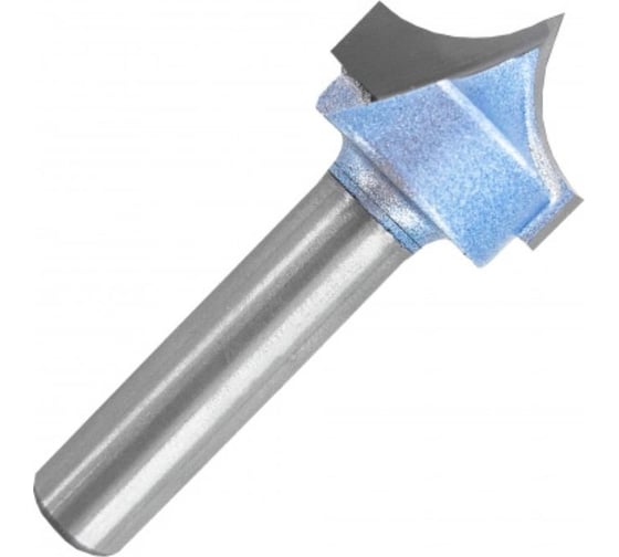 Изображение товара Фреза скругление R=9.52 мм, D=19.05x15.88x50 мм, S=8 мм 225.5851 Deltatools 06-4400