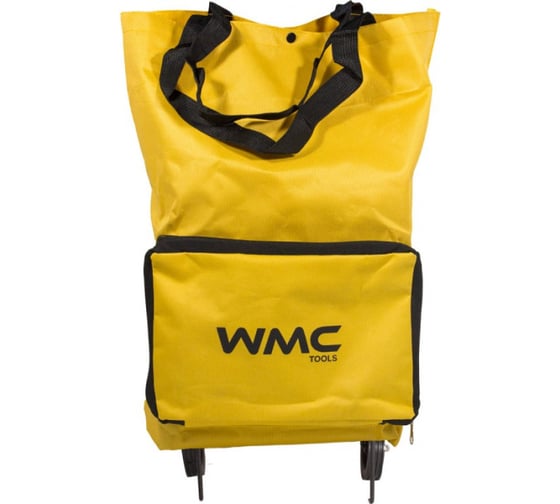 Изображение товара Складная сумка WMC TOOLS на 2 колесах с ручками и боковым карманом WMC-FN209