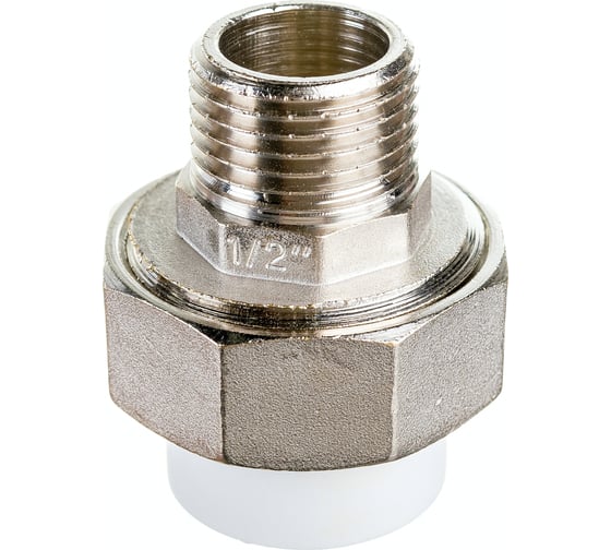 Изображение товара Разъемный соединитель PPR с переходом на наружную резьбу 20х1/2 Valtec VTp.761.0.02004