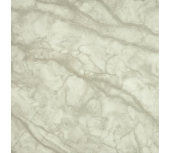 Изображение товара Самоклеящаяся ПВХ плитка LAKO белый мрамор, 32 класс, толщина 2 мм, 10.08 м² LKD-81018-1-MEGA112