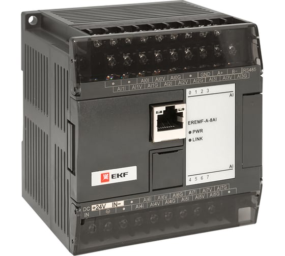 Изображение товара Модуль аналогового ввода EKF EREMF 8 PRO-Logic EREMF-A-8AI