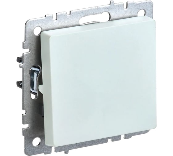 Изображение товара 1-клавишный перекрестный выключатель IEK Brite 10а вс10-1-3-брж жемчуг BR-V13-0-10-K36