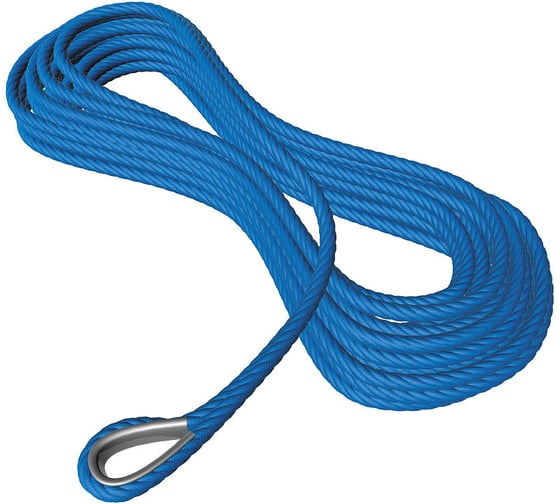 Изображение товара Трос кевларовый (7 мм, 25 м) с одним коушем Сорокин 31.217