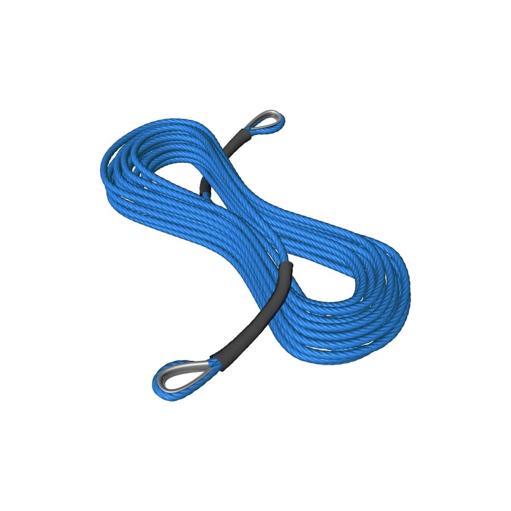 Изображение товара Трос кевларовый (5 мм, 25 м) с двумя коушами Сорокин 31.225