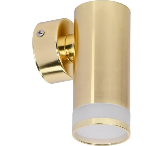 Изображение товара Накладной настенный светильник IEK Lighting 4008 под лампу gu10 золото LT-UBB0-4008-GU10-1-K22
