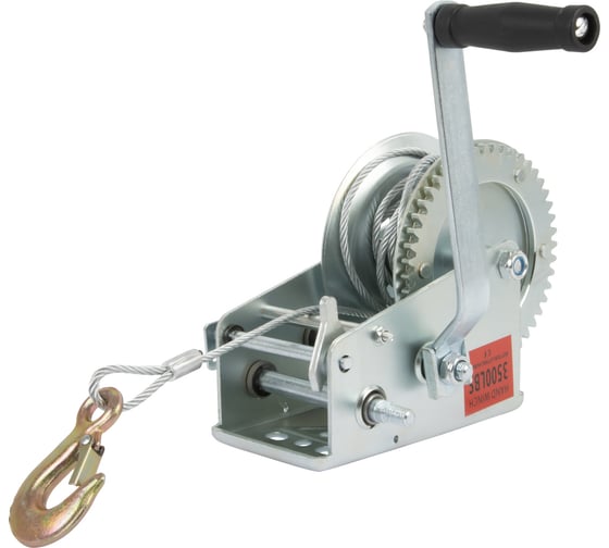 Изображение товара Шестеренчатая лебедка Optimus 1600 кг heavy duty RL1600