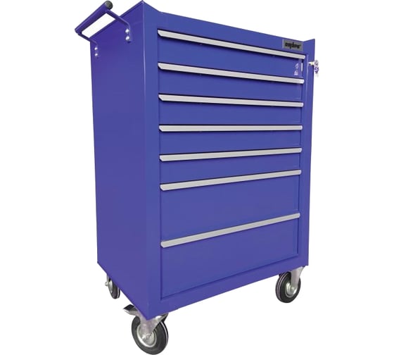 Изображение товара Тележка инструментальная Ombra OTT47B-R 55893 синяя