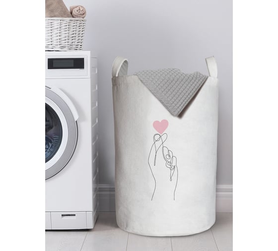 Изображение товара Корзина для хранения вещей JOYARTY Знак любви 40x60 см gaba_422676_L