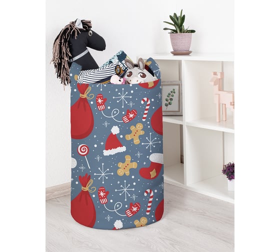 Изображение товара Корзина для игрушек JOYARTY мешок подарков 40x60 см toba_419878_L