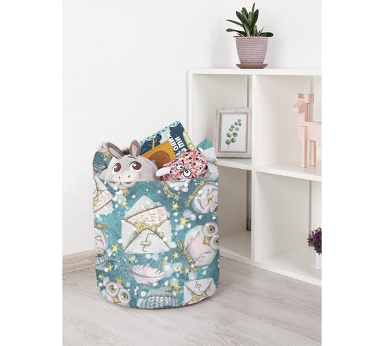 Изображение товара Корзина для игрушек JOYARTY сказочная сова 35x35 см toba_419843_S