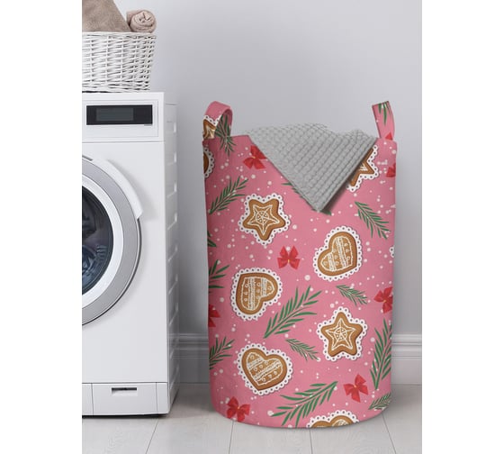 Изображение товара Корзина для хранения вещей JOYARTY новогодние пряники 40x60 см gaba_419871_L