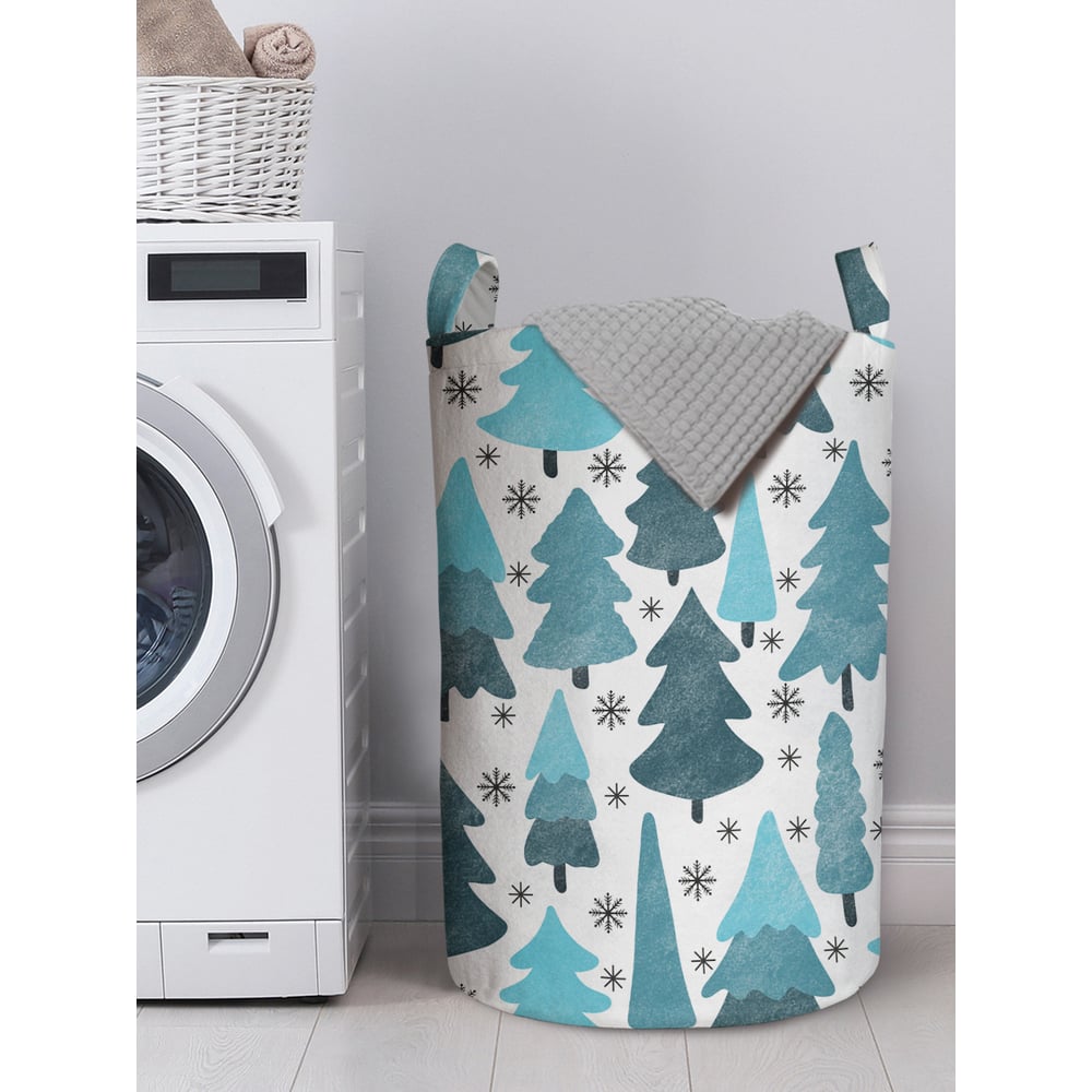 Изображение товара Корзина для хранения вещей JOYARTY зима в лесу 40x60 см