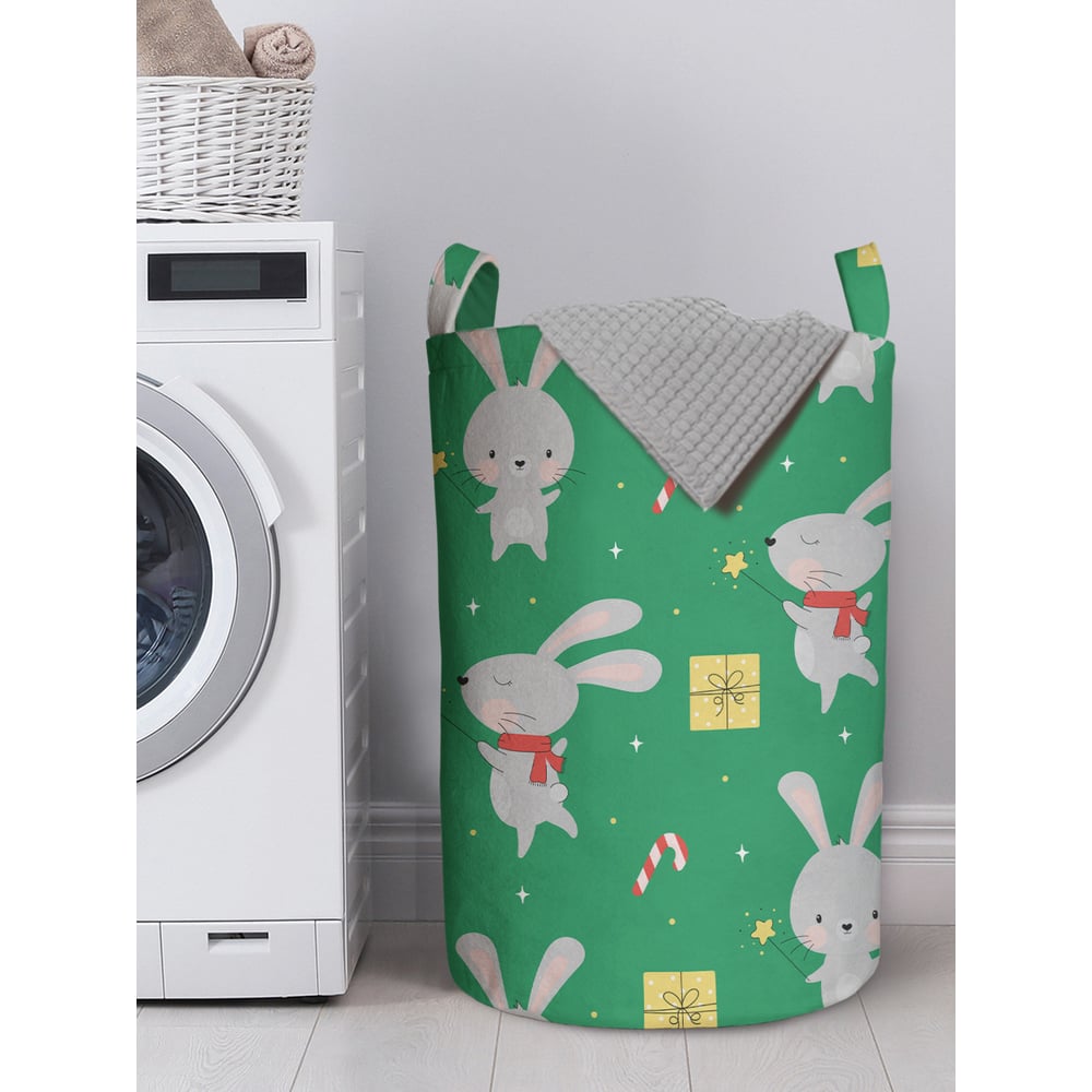 Изображение товара Корзина для хранения вещей JOYARTY 40x60 см войлок складная зеленый