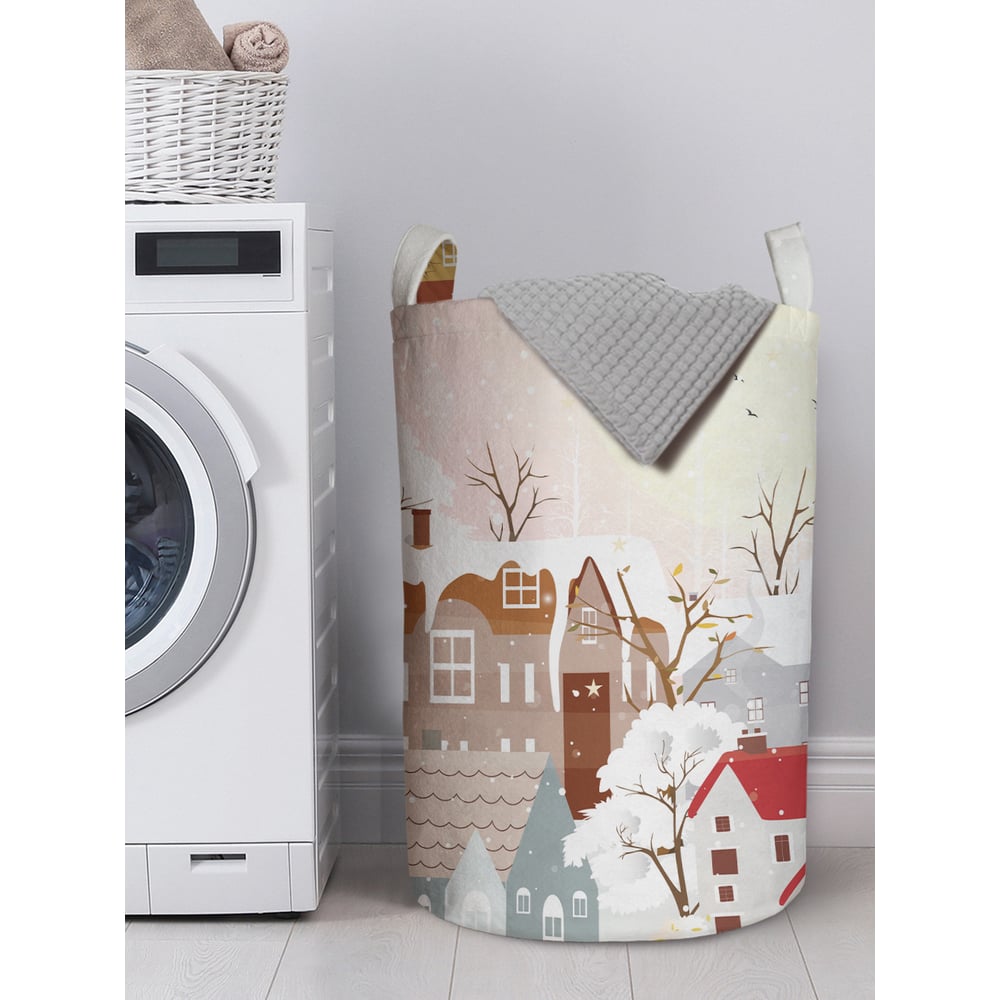 Изображение товара Корзина для хранения вещей JOYARTY утро в рождество 40x60 см