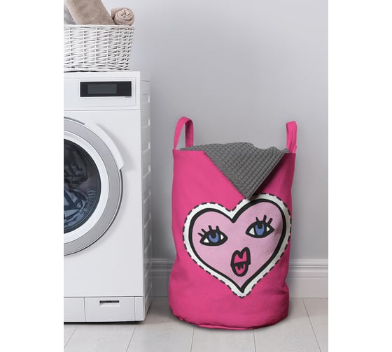 Изображение товара Корзина для хранения вещей JOYARTY Сердце 35x50 см gaba_422701_M