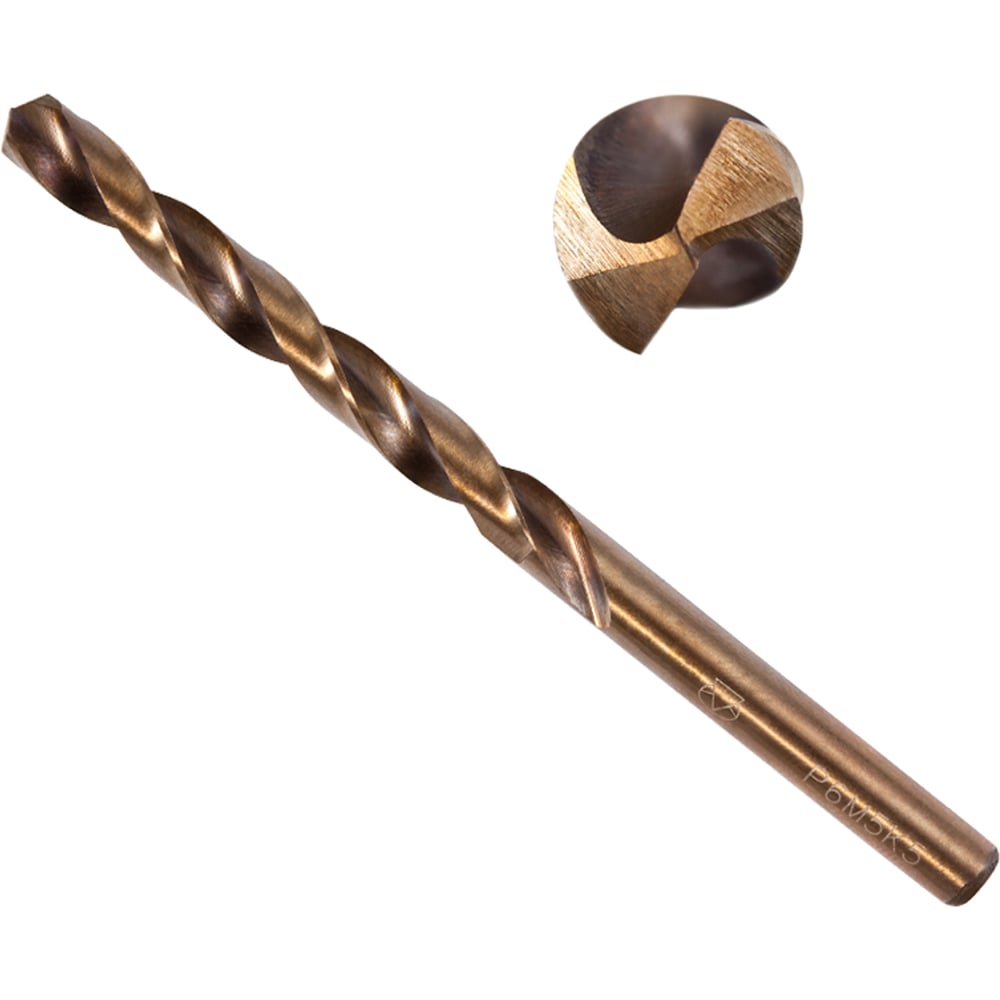 Изображение товара Сверло по металлу GRIFF 7.2х69 мм ц/х Р6М5К5 А1