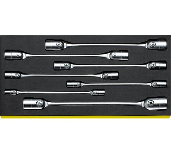 Изображение товара Набор торцевых шарнирных ключей Stahlwille 8-22 мм 7 шт 96830195 В0000000063415