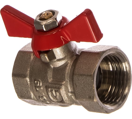 Изображение товара Шаровой кран, рукоятка бабочка 1/2 вн.-вн. Valtec COMPACT VT.092.N.04