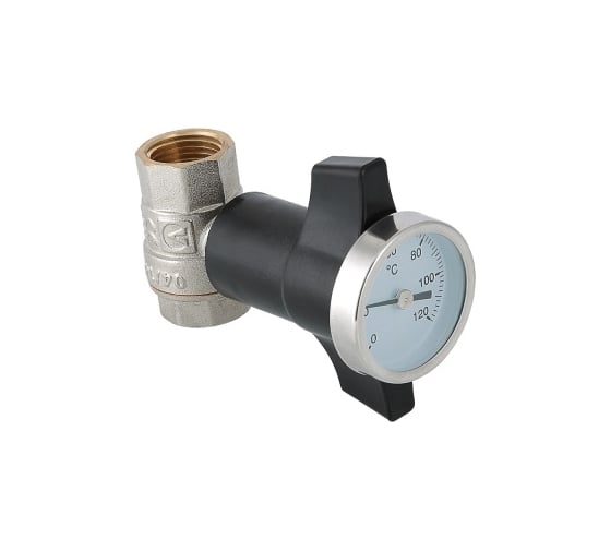 Изображение товара Шаровой кран c термометром 3/4 Valtec VT.808.N.05