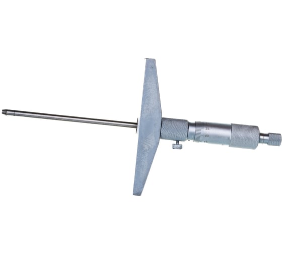 Изображение товара Микрометрический глубиномер GRIFF ГМ 200 ГОСТ 7470-92 пр-во Guilin Measuring D102013