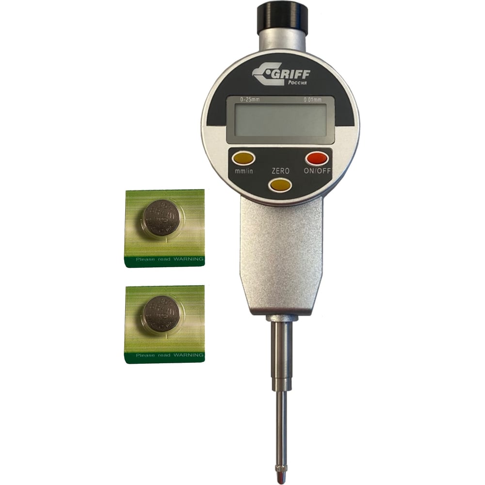 Изображение товара Индикатор GRIFF ИЧЦ 25-0,01 для точных измерений