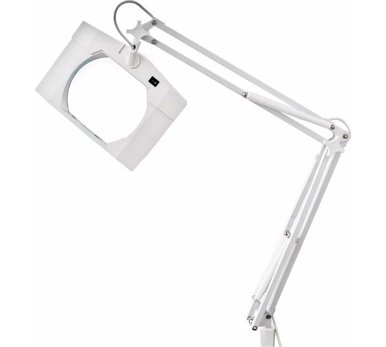 Изображение товара Настольная квадратная лупа REXANT 3Х с подсветкой 31-0101