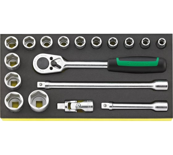 Изображение товара Набор инструмента Stahlwille 1/2" 18 шт 96838781 В0000000165692