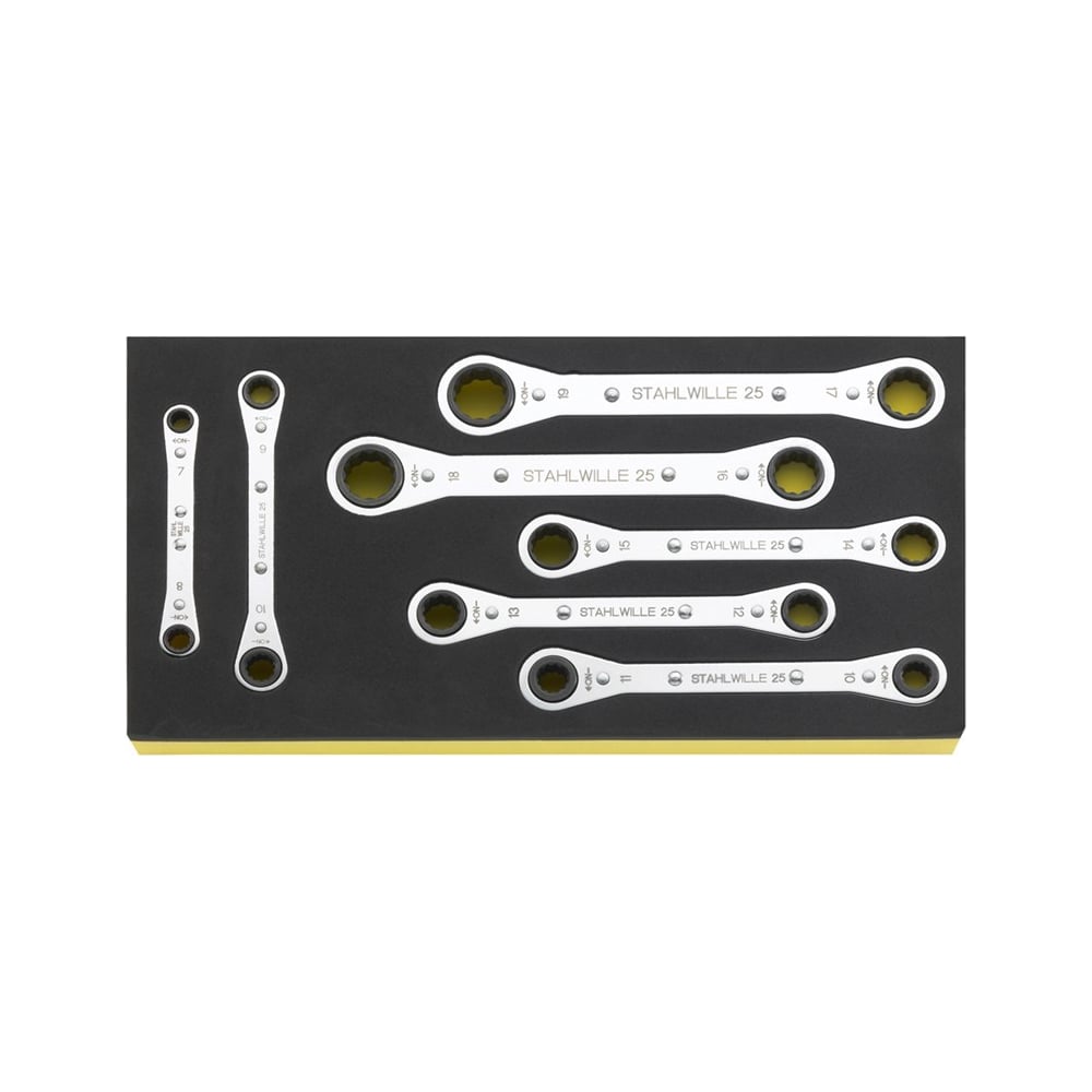 Изображение товара Набор накидных ключей с трещоткой Stahlwille В0000000124959