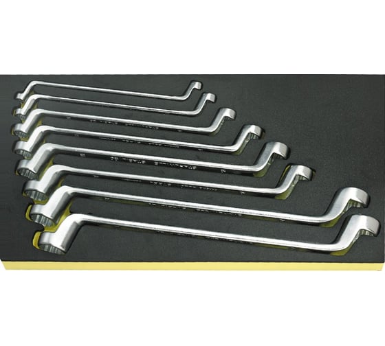 Изображение товара Набор накидных изогнутых ключей Stahlwille 6-22 мм 8 предметов 96838192 В0000000063510