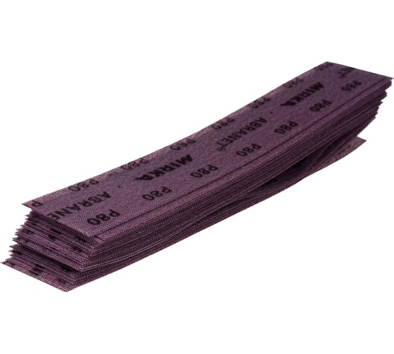 Изображение товара Лист шлифовальный на сетчатой основе ABRANET (50 шт; 70x420 мм; P80) MIRKA 5415105080