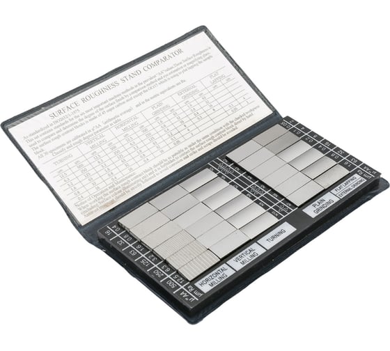 Изображение товара Набор образцов шероховатости поверхности из 30 шт GRIFF Ra 0.05-12.5 D125021