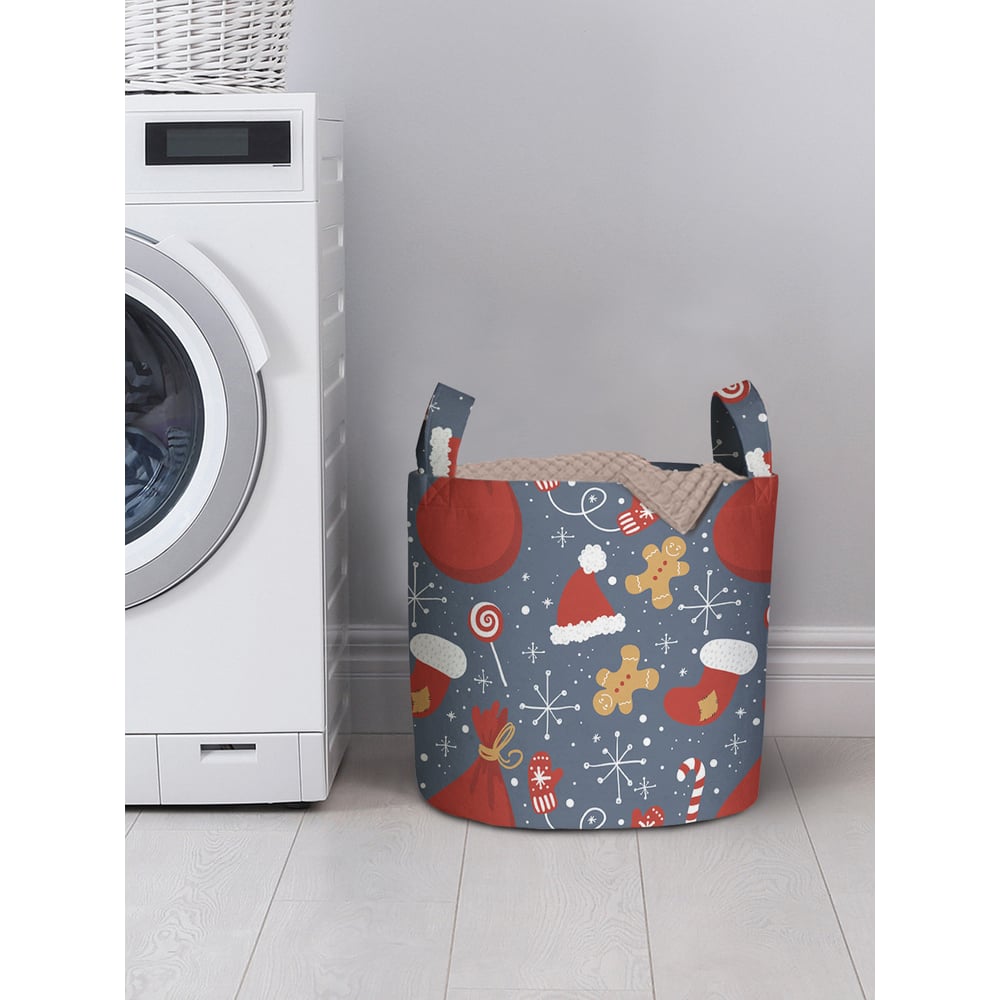 Изображение товара Корзина для хранения вещей JOYARTY мешок подарков 35x35 см gaba_419878_S