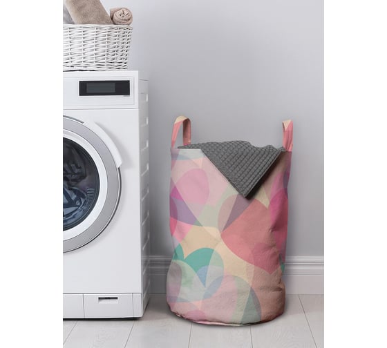 Изображение товара Корзина для хранения вещей JOYARTY Боке из сердец 35x50 см gaba_422657_M