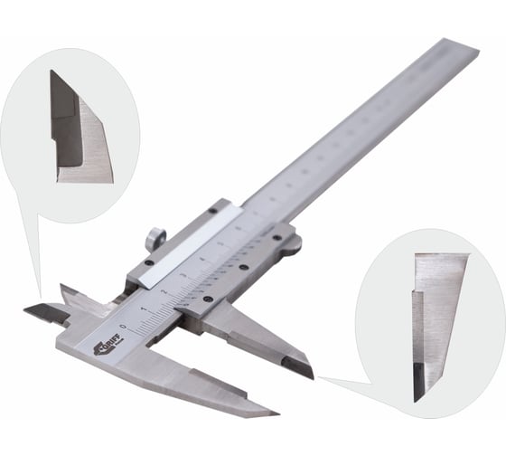 Изображение товара Штангенциркуль GRIFF ШЦТ-I- 125-0,05 ГОСТ 166-89 пр-во Guilin Measuring D163002