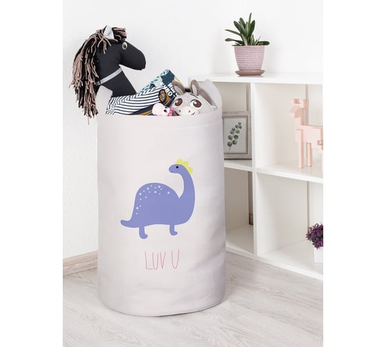 Изображение товара Корзина для игрушек JOYARTY Люблю тебя 40x60 см toba_422688_L