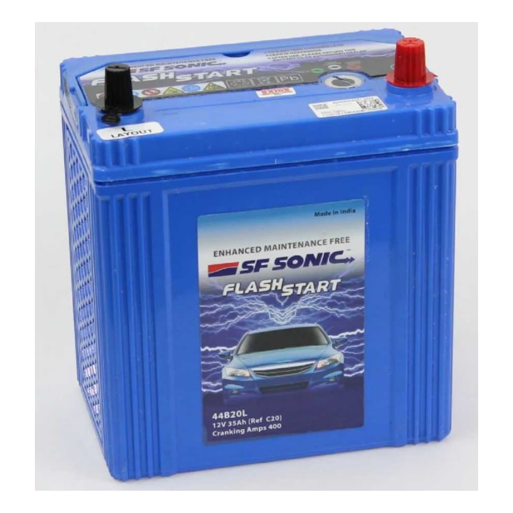 Изображение товара Автомобильный аккумулятор SF Sonic 6ст-35.0 (44b20l) FS-44B20L