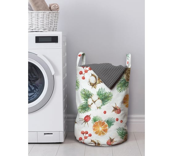 Изображение товара Корзина для хранения вещей JOYARTY рождественский натюрморт 35x50 см gaba_380833_M