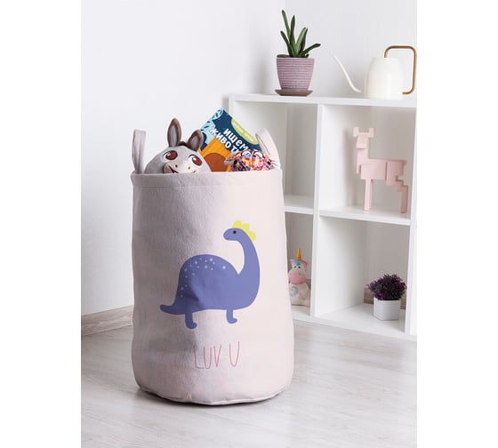 Изображение товара Корзина для игрушек JOYARTY Люблю тебя 35x50 см toba_422688_M