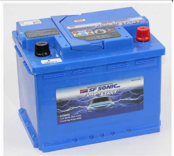 Изображение товара Автомобильный аккумулятор SF Sonic 6ст-60.0 FS-DIN60L