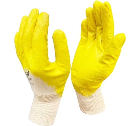 Изображение товара Рабочие перчатки Master-Pro® МЕХАНИК х/б с нитриловым покрытием, 100 пар 6527-CNI-Me-100