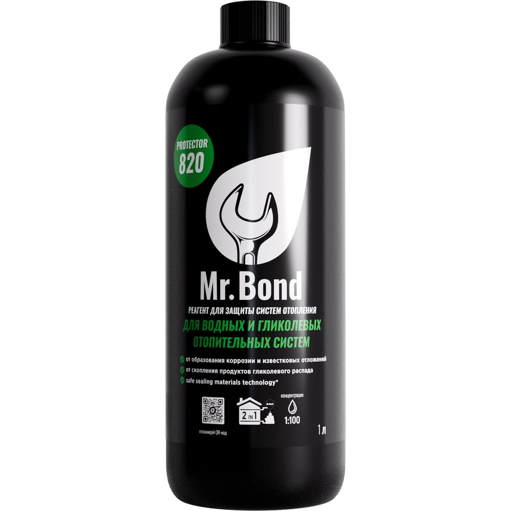Реагент 2в1 для антибактериальной очистки и защиты Mr.Bond Protector 820 MB3032609001