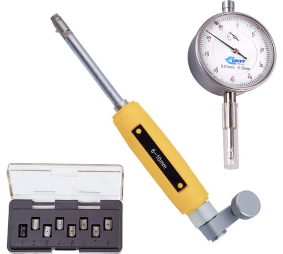 Изображение товара Нутромер GRIFF НИ  6-10 пр-во Guilin Measuring D128011