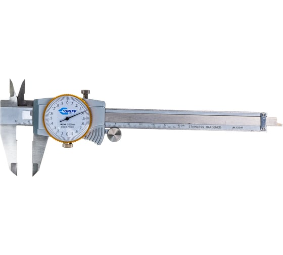 Изображение товара Штангенциркуль ГОСТ 16689 GRIFF ШЦКI125002 D167002