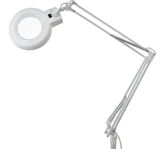 Изображение товара Настольная лупа на струбцине REXANT 8D с подсветкой 31-0021