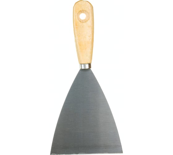 Изображение товара Шпатель стальной c деревянной ручкой, 100 мм MIRAX 1000-100_z01